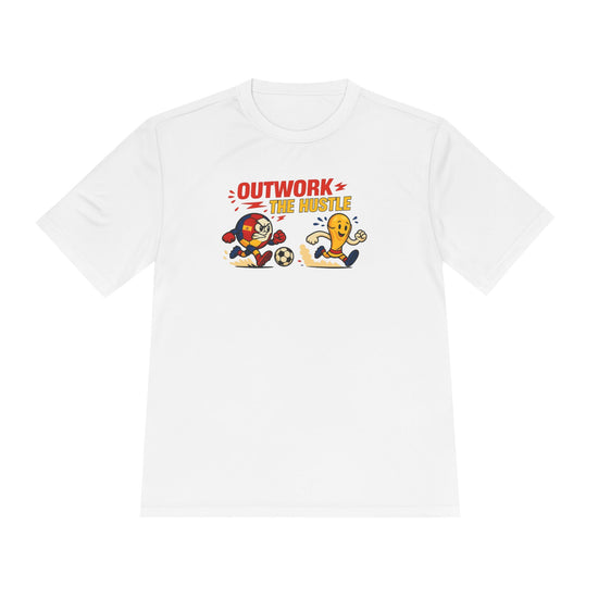 Spain Soccer "Outwork The Hustle" Moisture-Wicking Tee