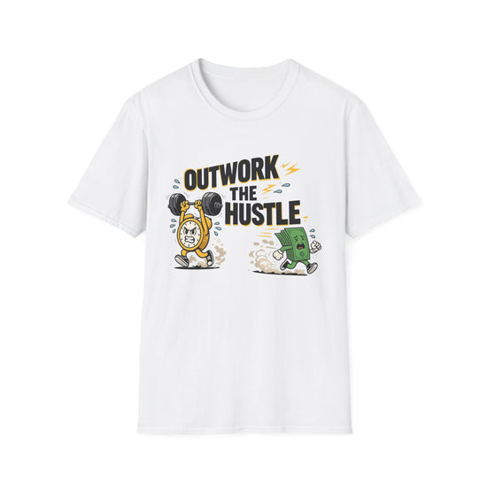 Outwork the Hustle T-Shirt — Motivational Workout & Hustle Tee
