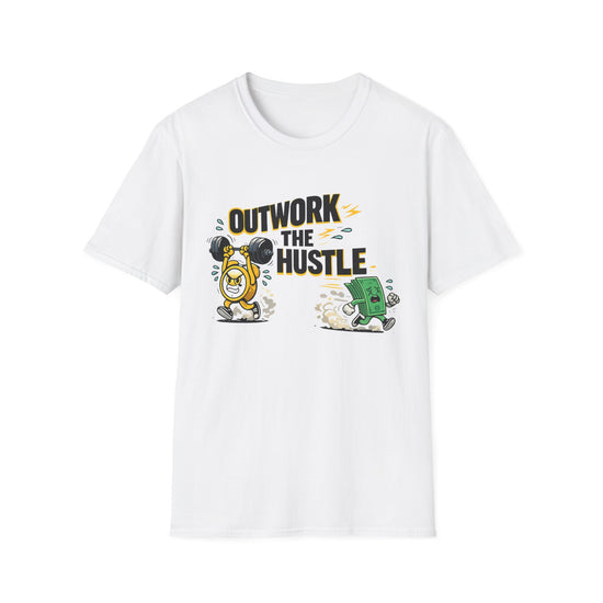 Outwork the Hustle T-Shirt — Motivational Workout & Hustle Tee