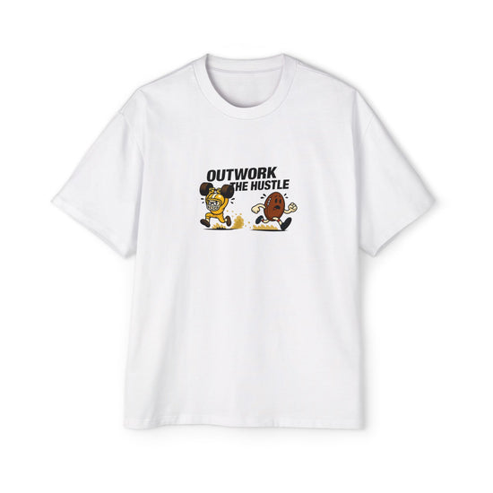 Outwork the Hustle T-Shirt — Motivational Money & Fitness Graphic Tee