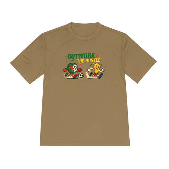 Portugal Soccer "Outwork The Hustle" Moisture-Wicking Tee