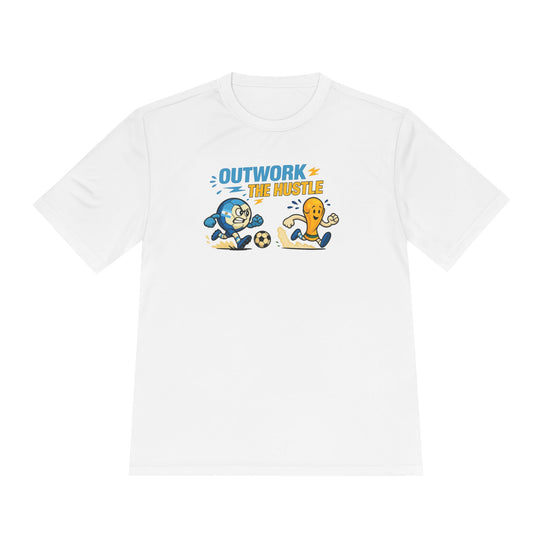 Argentina Soccer "Outwork The Hustle" Moisture-Wicking Tee