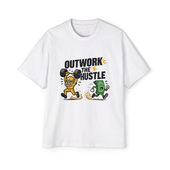 Outwork the Hustle T-Shirt — Motivational Money & Fitness Graphic Tee