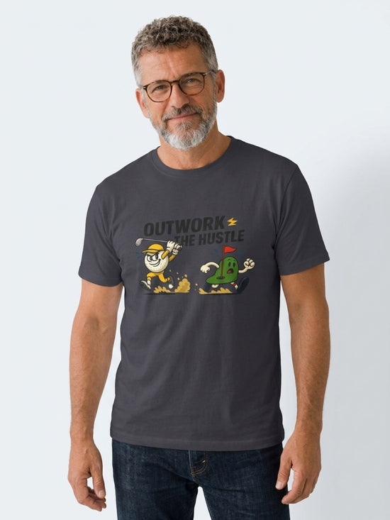 Outwork the Hustle T-Shirt | Golf Edition