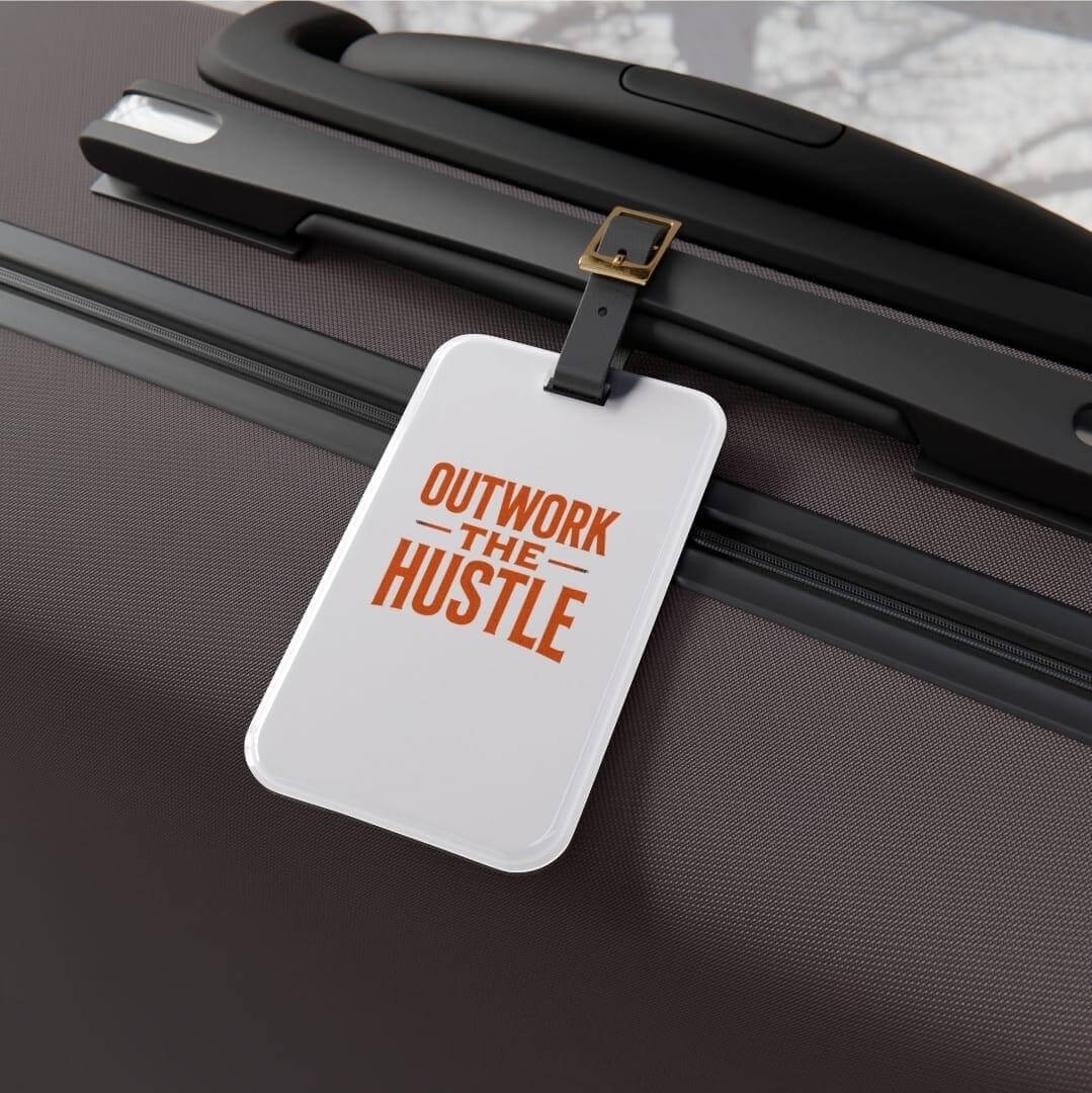 Acrylic Luggage Tag: Adventure Travel Accessories